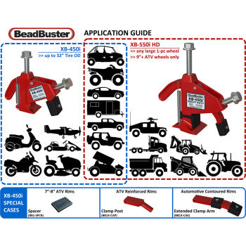 BEADBUSTER XB-450i Tire Bead Breaker - All-Purpose BB1X