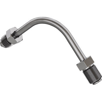 BF GOODRICH Universal Banjo - Long AN3 Adaptor - 90° Side Bend - Stainless Steel P691-03C