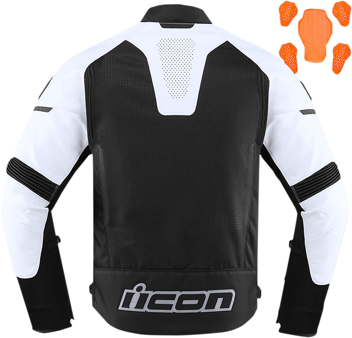 ICON Contra2™ Perf CE Jacket - White - 2XL 2810-3670