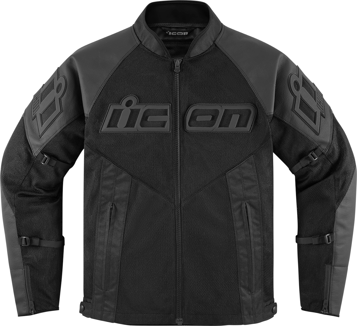 ICON Mesh AF™ Leather Jacket - Black - 2XL 2810-3901