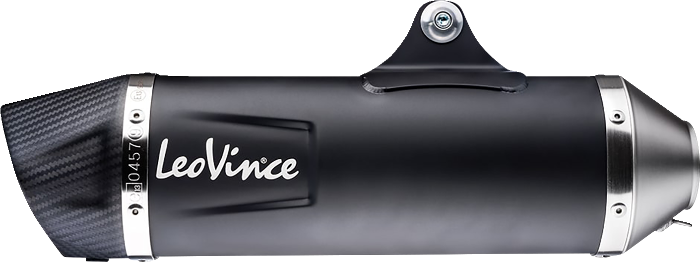 LEOVINCE Nero Slip-On Muffler - Black for KAWASAKI VERSYS 1000 14057