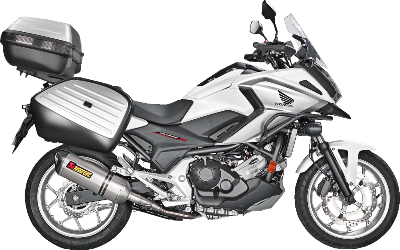 AKRAPOVIC Slip-On Line Muffler - Titanium/Carbon FIber NC700 2012-2020 S-H7SO2-HRT 1811-3157