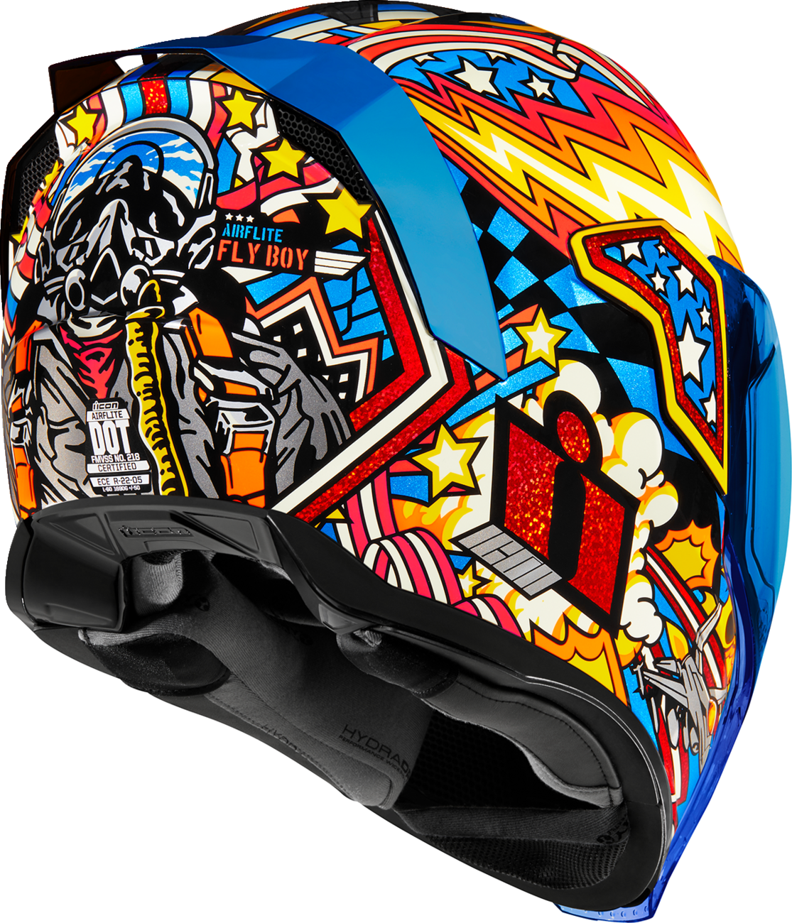 ICON Airflite™ Helmet - Flyboy - Blue - 2XL 0101-16015