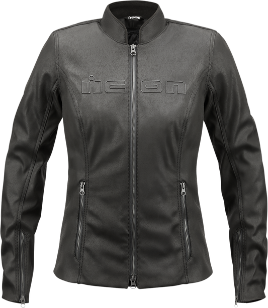 ICON Women's Tuscadero2™ Jacket - Black - US Medium 2822-1428
