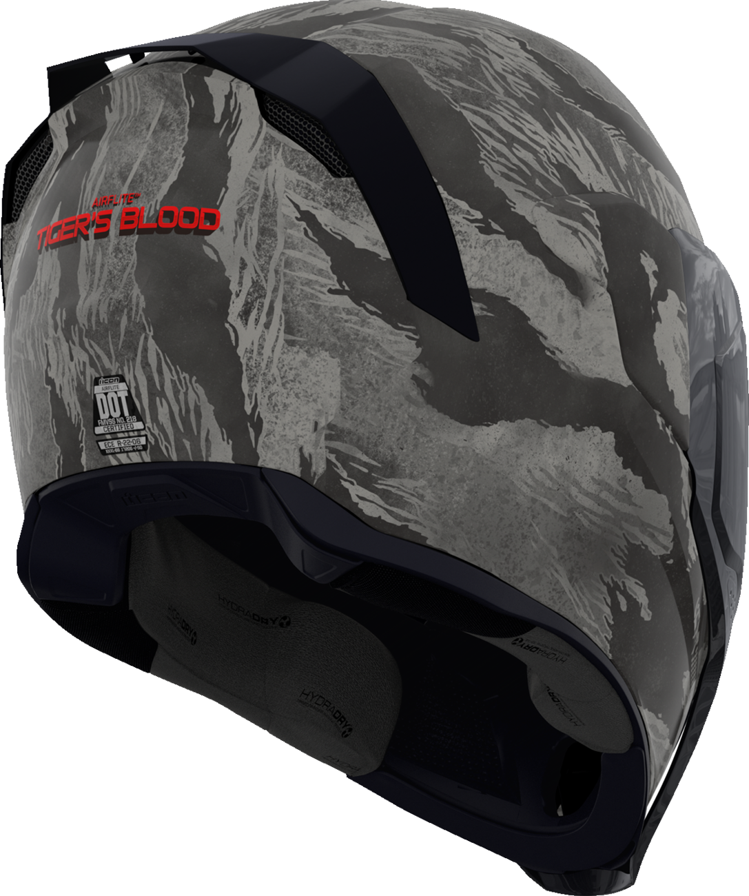 ICON Airflite™ Helmet - Tiger's Blood - MIPS® - Gray - 3XL 0101-16246