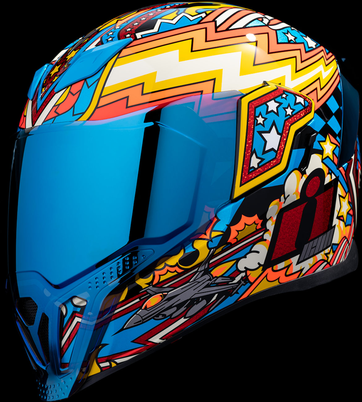 ICON Airflite™ Helmet - Flyboy - Blue - 3XL 0101-16016