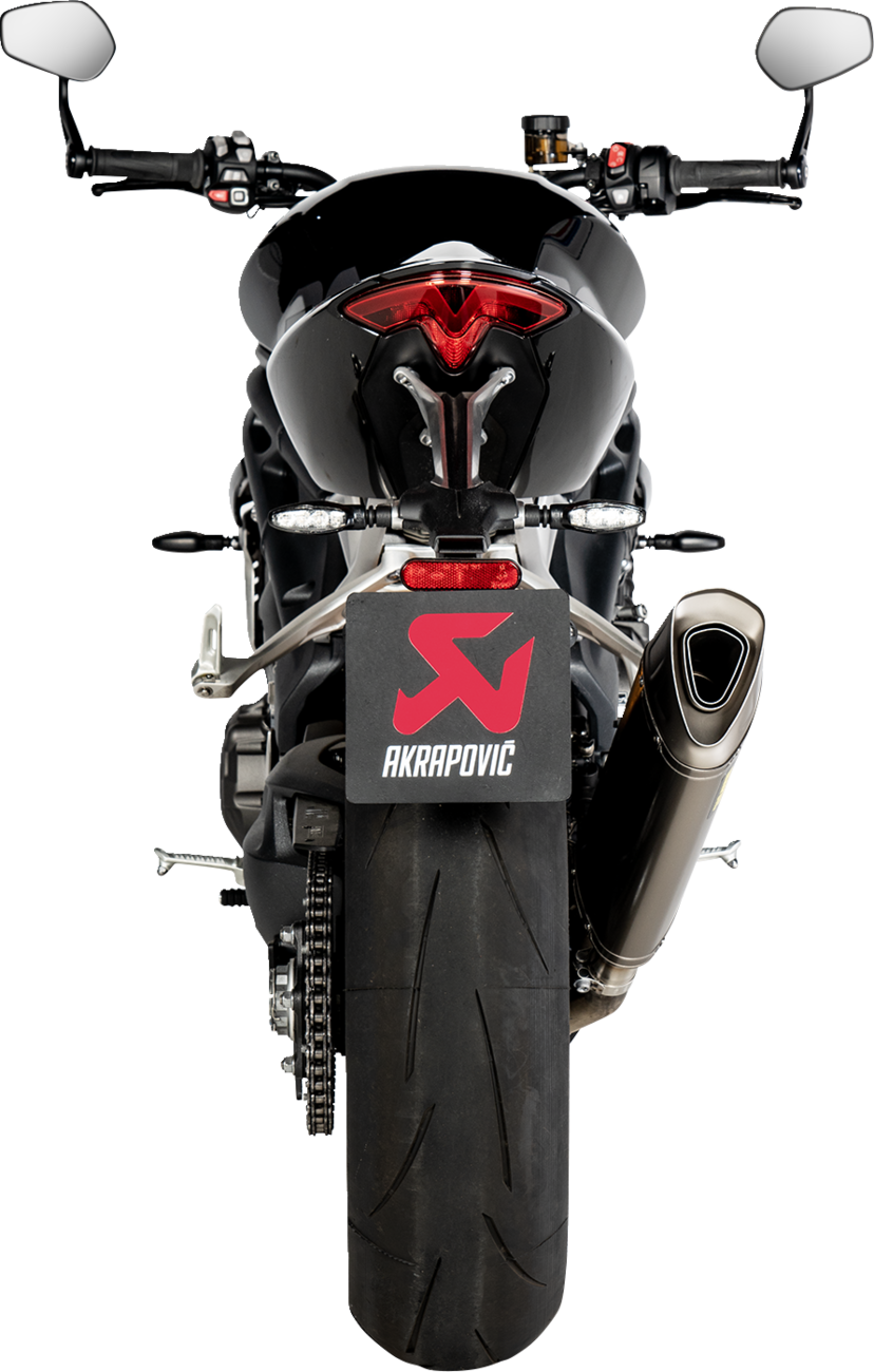 AKRAPOVIC Slip-On Line Muffler - Titanium Speed Triple 1200 2021-2023 S-T12SO5-HAPXLT 1811-4430