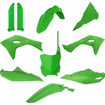 POLISPORT Body Kit - With Fork Guards - OEM - Kawasaki - KX 250/450F 2024-2025 91361