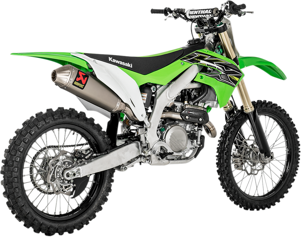 AKRAPOVIC Evolution Exhaust - Titanium KX450F 2019-2023 S-K4MET8-BNTA 1820-1884