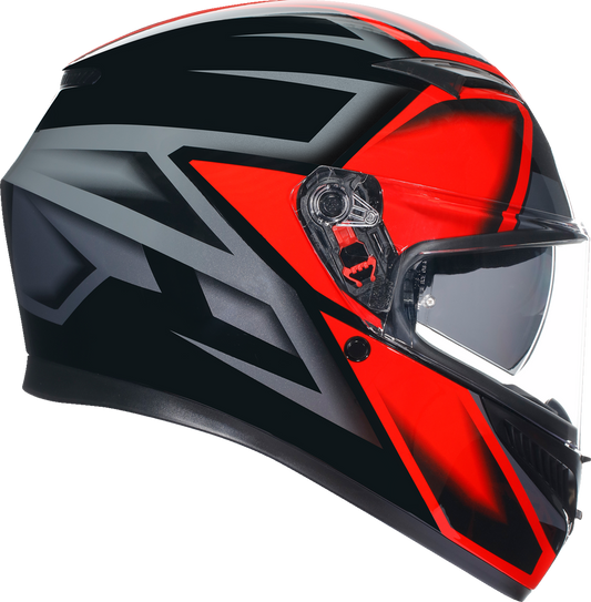 AGV K3 Helmet - Compound - Black/Red - Medium 2118381004009M