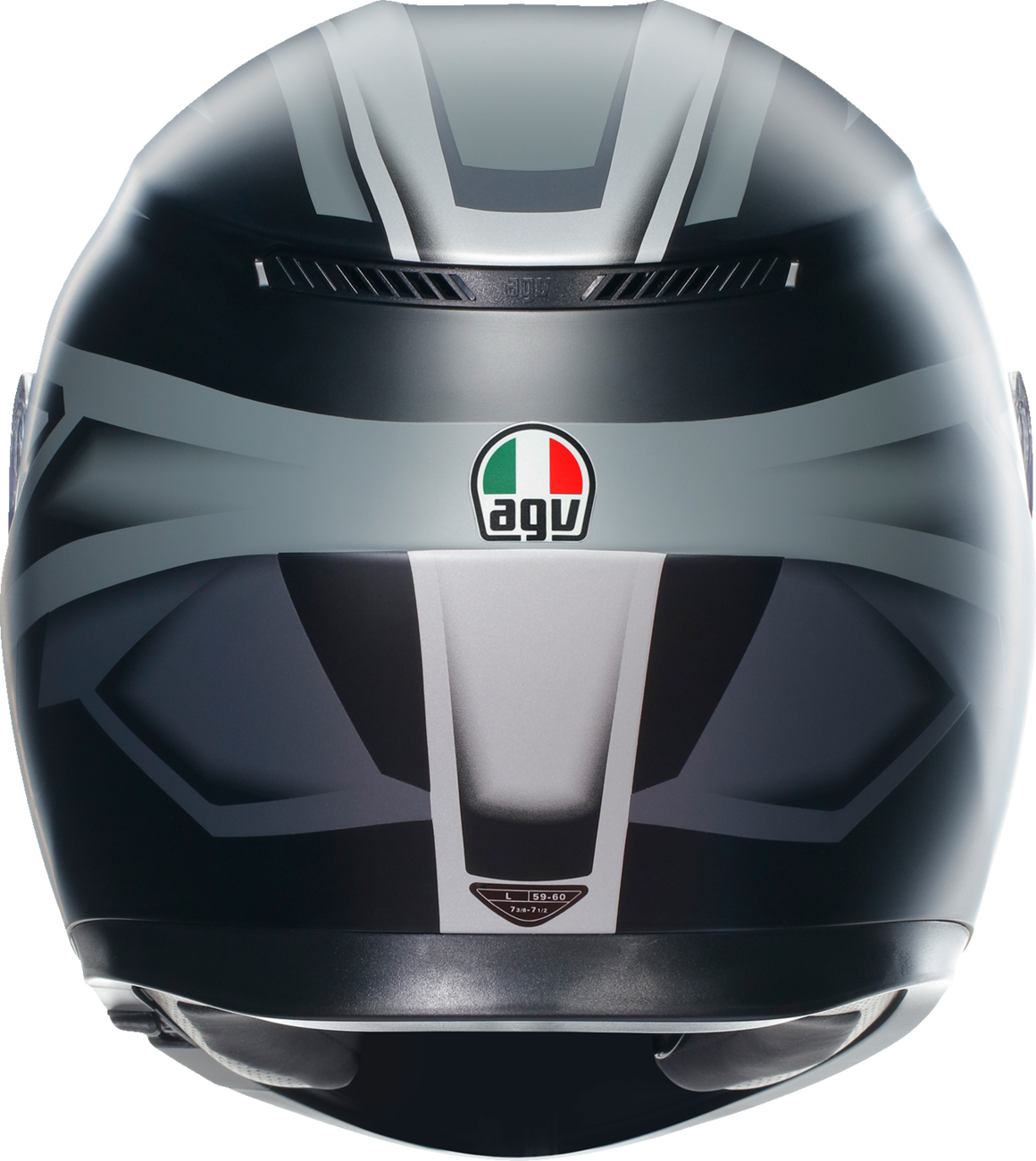 AGV K3 Helmet - Compound - Matte Black/Gray - 2XL 21183810040082X