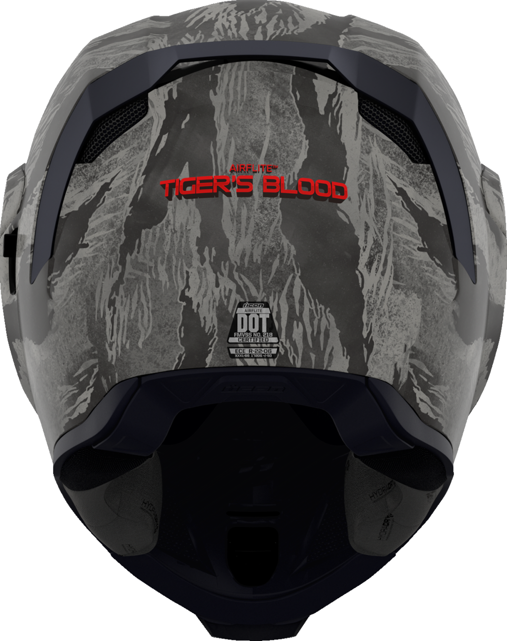 ICON Airflite™ Helmet - Tiger's Blood - MIPS® - Gray - Large 0101-16243