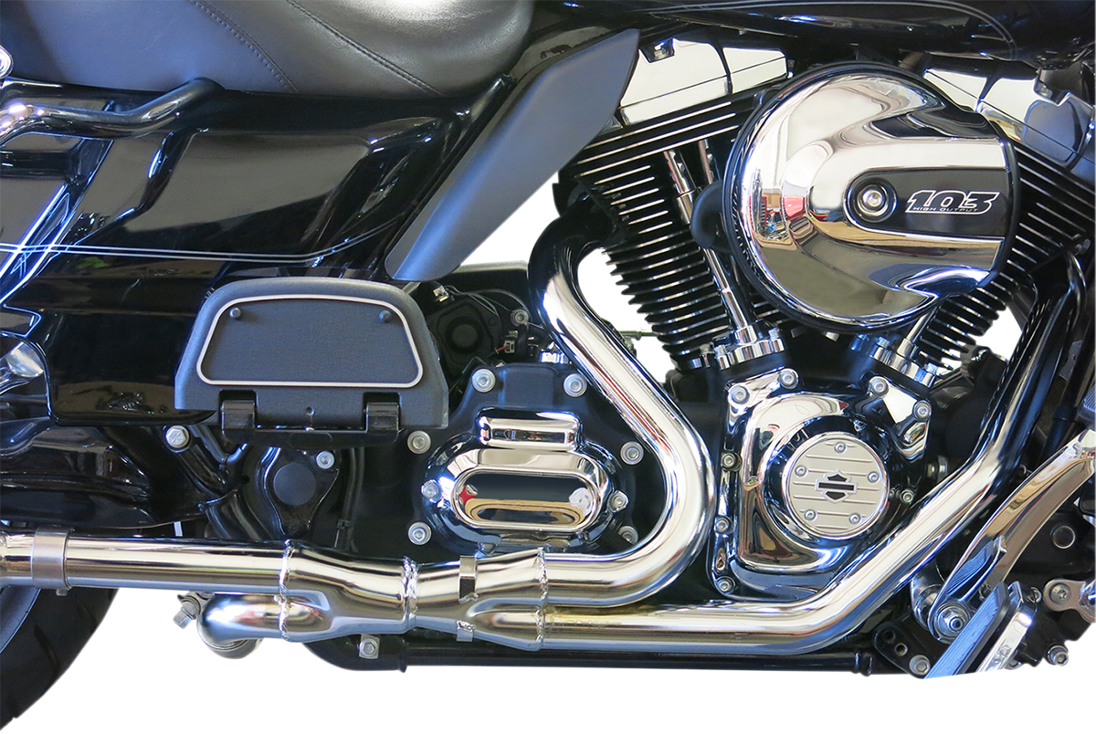 BASSANI XHAUST 2x2 Chrome Headpipes Street /Electra Glide /Road King 1F14A