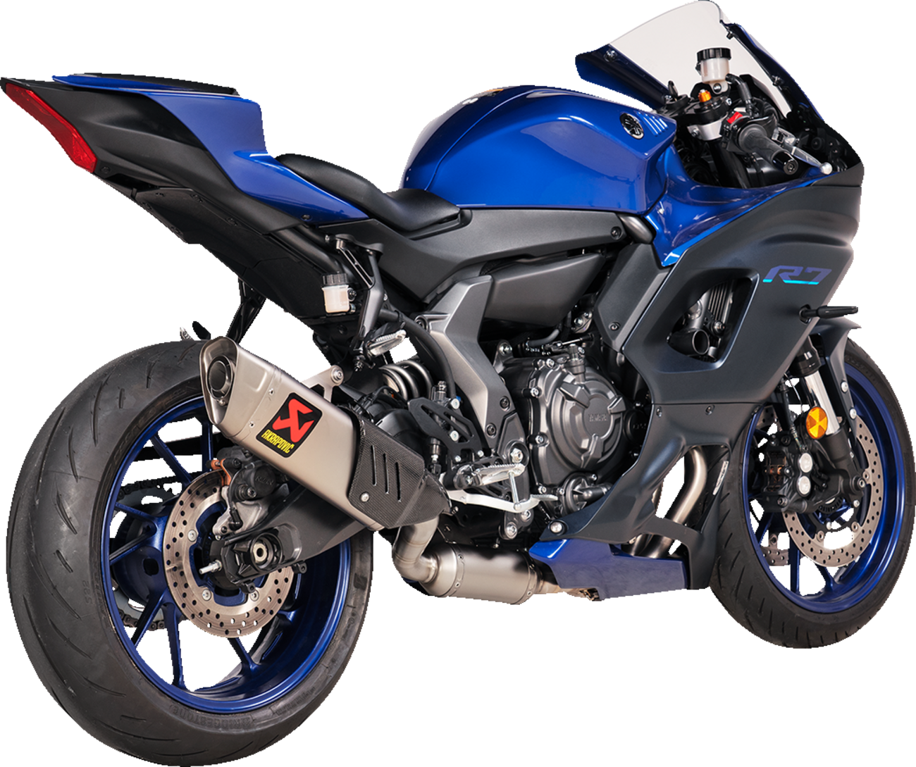 AKRAPOVIC Exhaust System - Racing Line - Titanium YZF-R7 2022-2024 and 2025 S-Y7R12-APT 1810-3053
