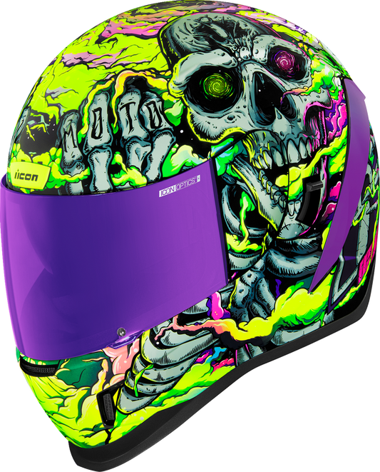 ICON Airform™ Helmet - Hippy Dippy - Purple - Small 0101-16025