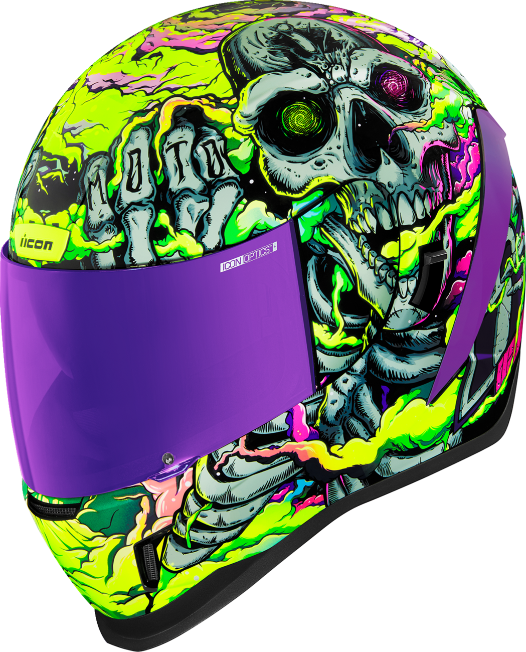 ICON Airform™ Helmet - Hippy Dippy - Purple - XL 0101-16028
