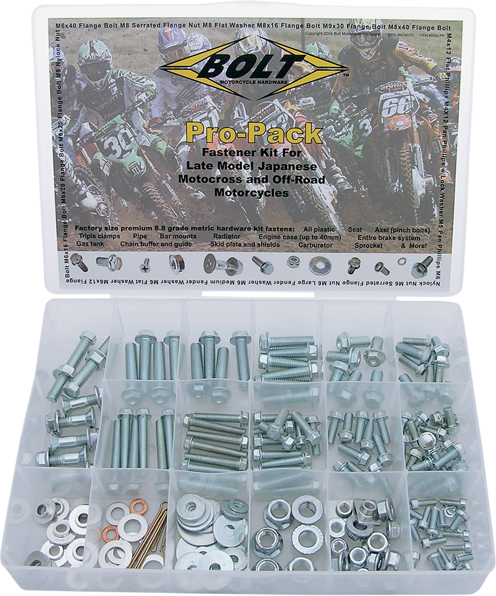 BOLT Japanese Pro Pack 200-Piece 2004-PP