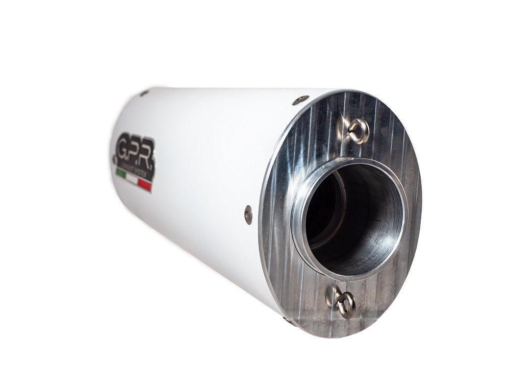 Open Box new GPR Albus Ceramic, Racing Full System Exhaust for Piaggio Vespa 300 Gts /Gtv /Touring / Super 2019-2023 VESPA.RACE.ALB.1