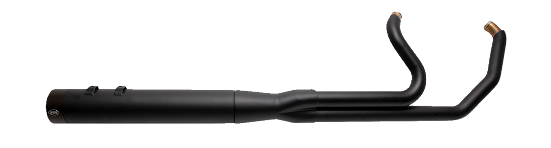 S&S CYCLE 50 State 2:1 Sidewinder® Exhaust - Black 550-0772B