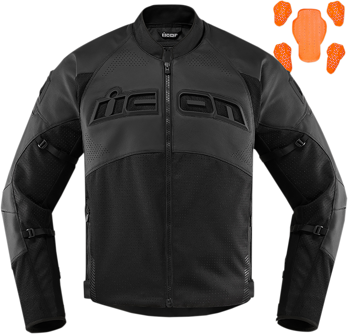 ICON Contra2™ Perf CE Jacket - Stealth - XL 2810-3663