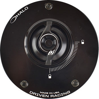 DRIVEN RACING Fuel Cap Base - Black - Suzuki GSX 1300 R Hayabusa 2022-2024 DHFCB-SU02