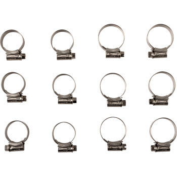 SAMCO SPORT Radiator Hose Clamp Kit - Kawasaki KX450 2024 CK KAW-103