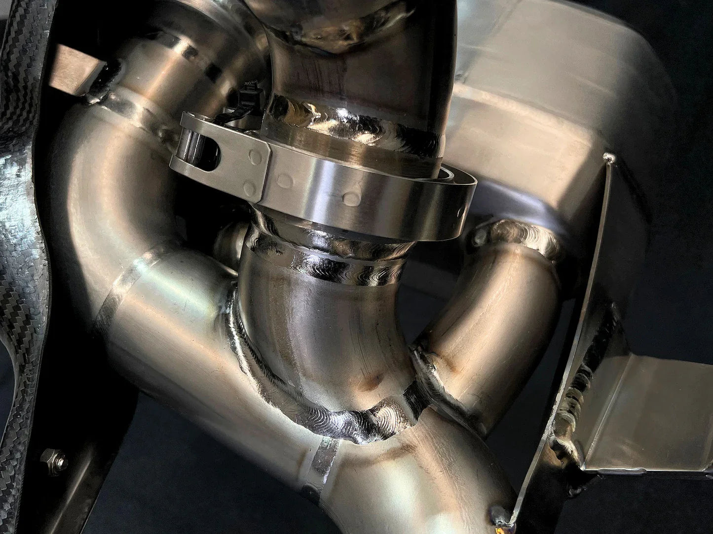 Vandemon Ducati X Diavel & Diavel S 1260 2016 -2022 Bimodal Stealth Titanium Slip-On DUCDVLTITANEXHWVA