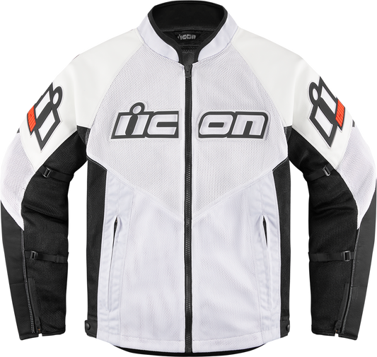 ICON Mesh AF™ Leather Jacket - White - XL 2810-3905