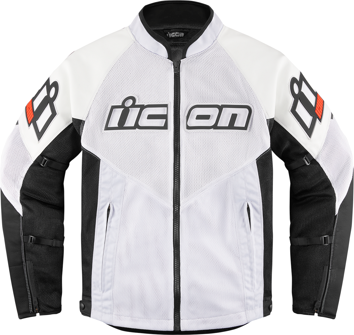ICON Mesh AF™ Leather Jacket - White - Large 2810-3904