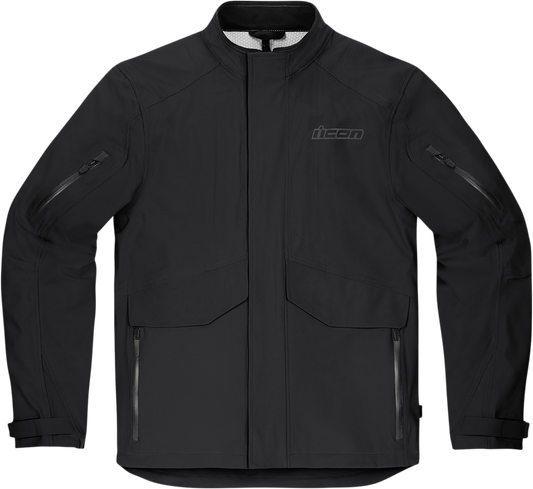 ICON Stormhawk Jacket CE - Black - Small 2820-5347