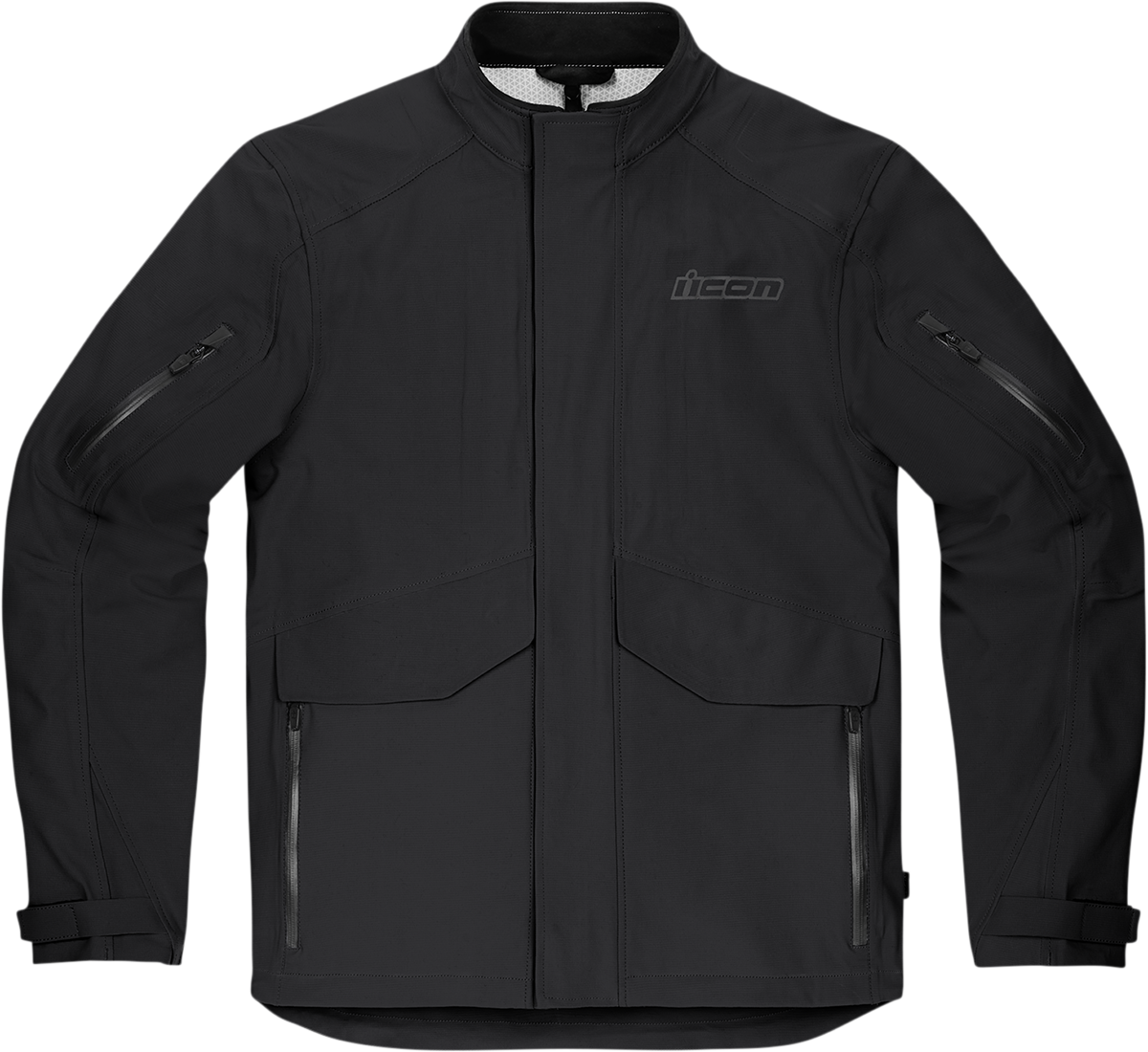 ICON Stormhawk Jacket CE - Black - XL 2820-5350