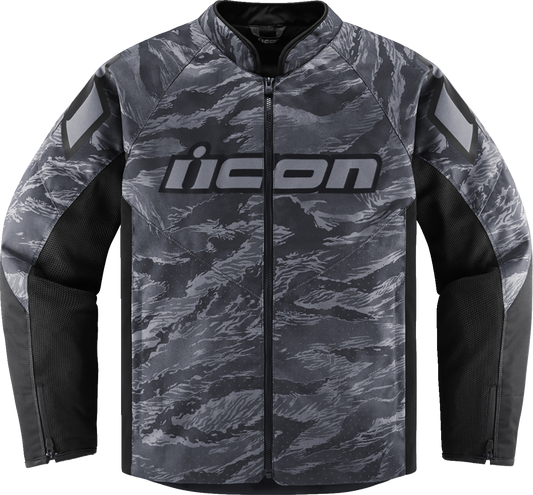 ICON Hooligan CE Tiger's Blood Jacket - Gray - Medium 2820-6160
