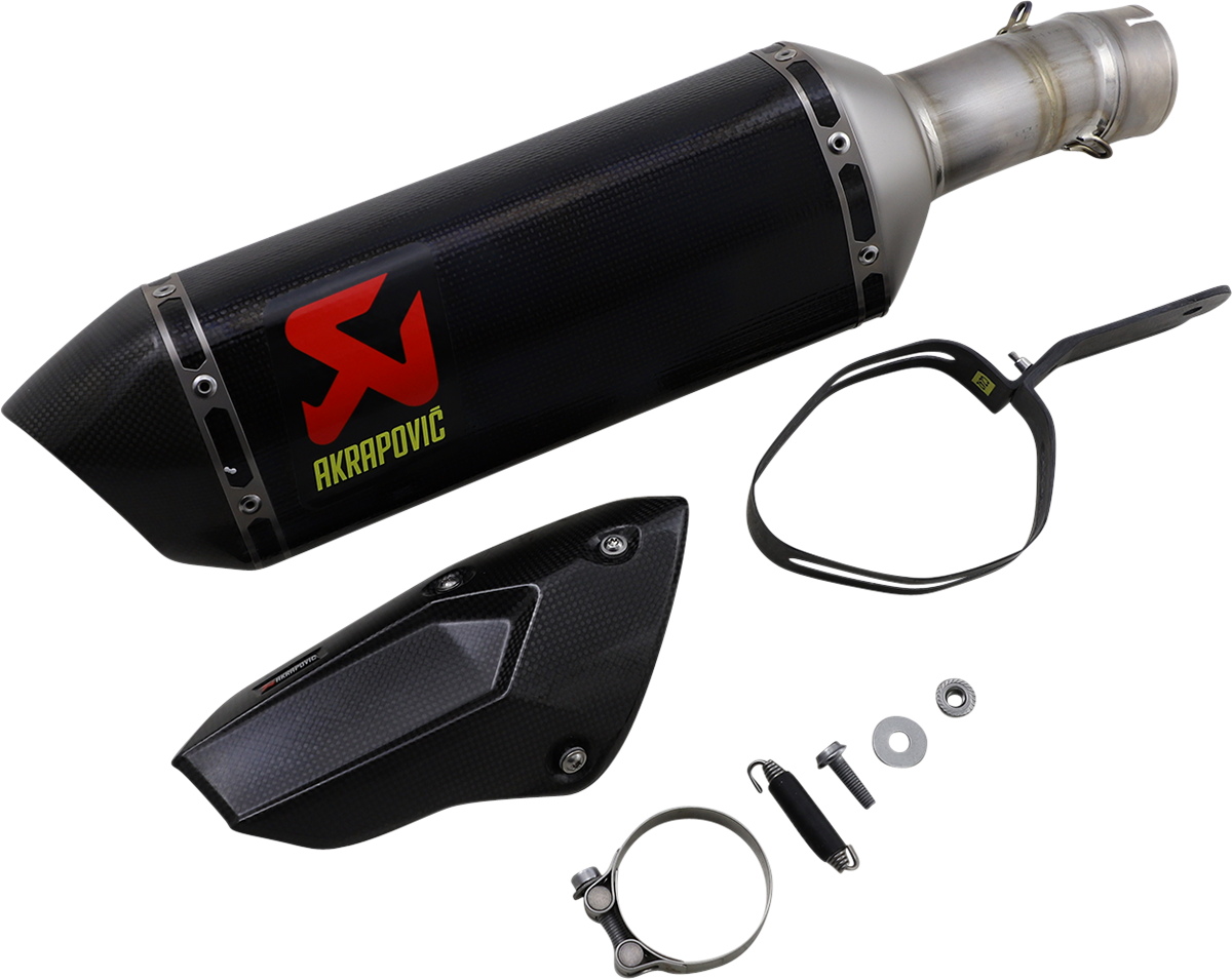 AKRAPOVIC Muffler - Carbon Fiber S 1000 XR 2020-2024 S-B10SO13-HZC 1811-4018