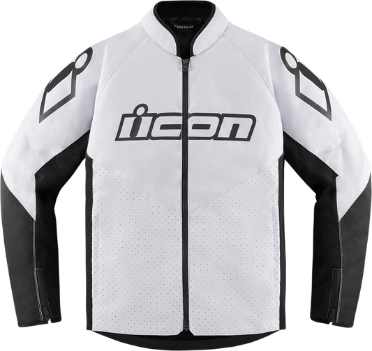 ICON Hooligan™ CE Jacket - White - XL 2820-5800