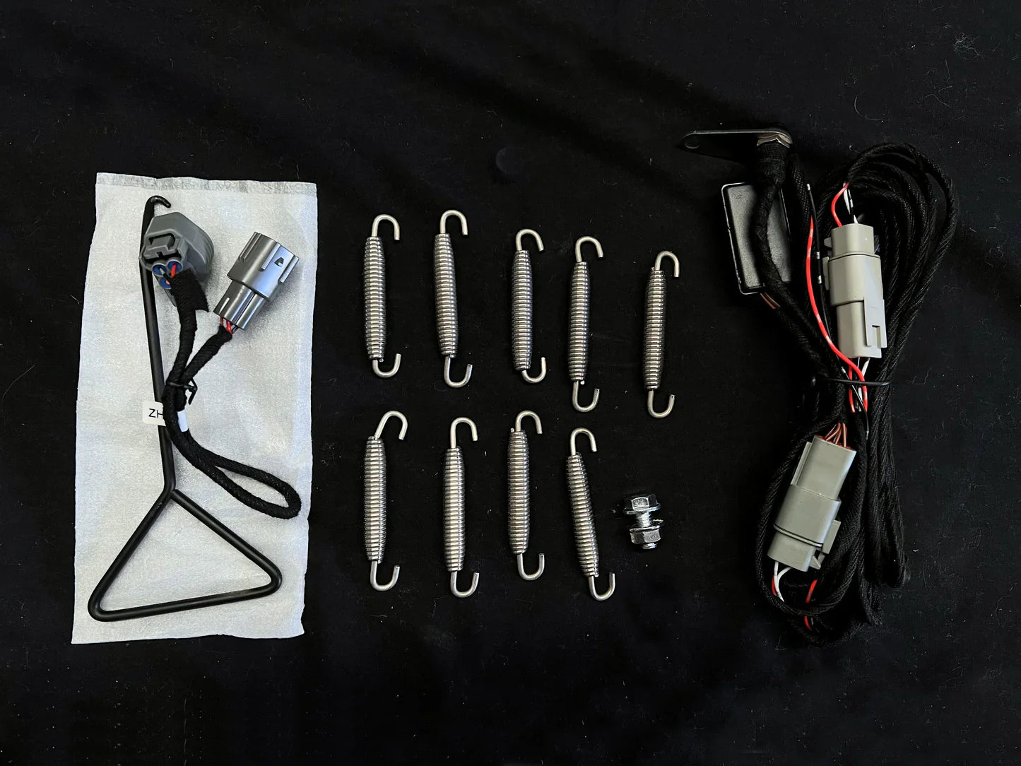 Vandemon Bimodal Stealth Titanium Exhaust System H2 SE SX 2018-2025 KAWAH2SESXTIEXSYWVB