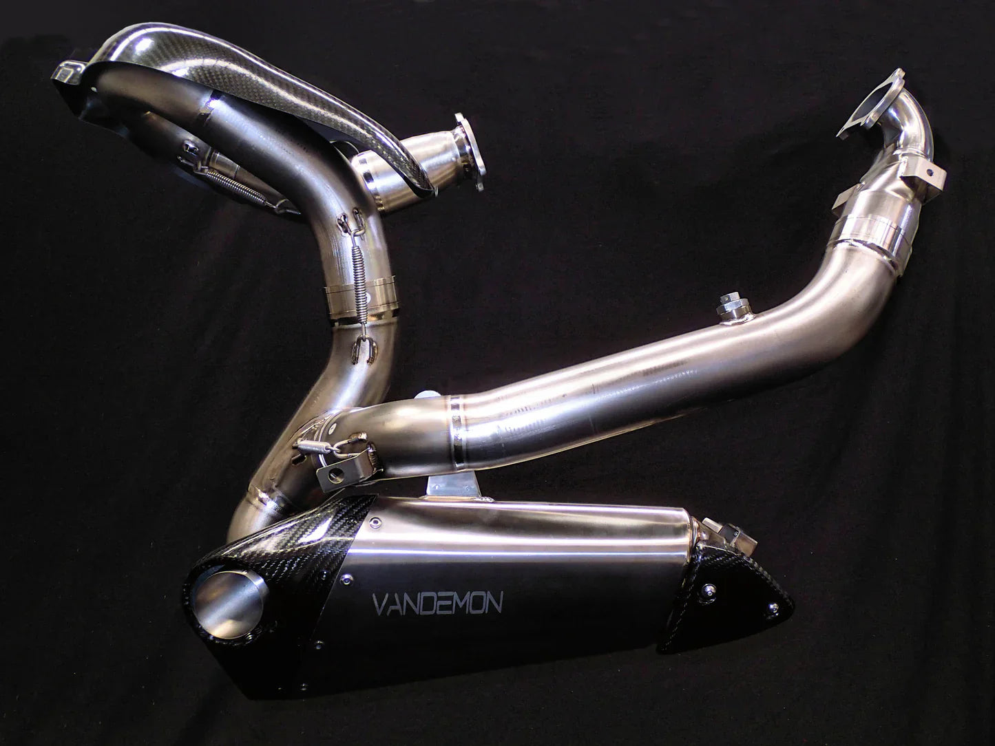 Vandemon Ducati Panigale 899,959,1199,1299 Titanium Belly Exhaust System 2011-18 DUC129TIEXBELA