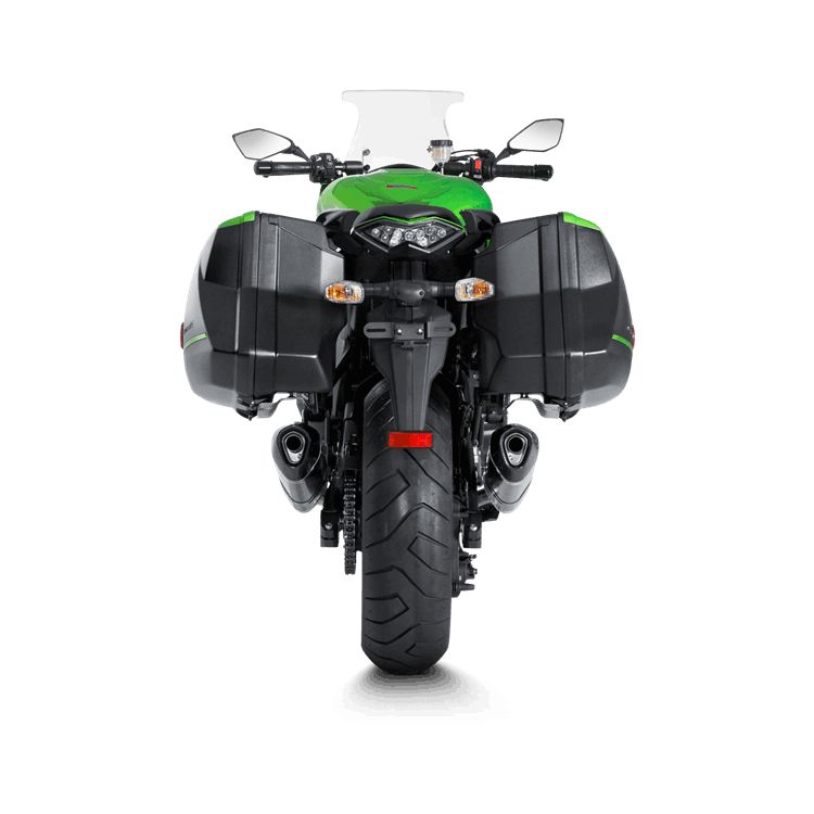 AKRAPOVIC Mufflers - Carbon Fiber Ninja 1000 SX 2014-2019 S-K10SO19-HZC 1811-3304