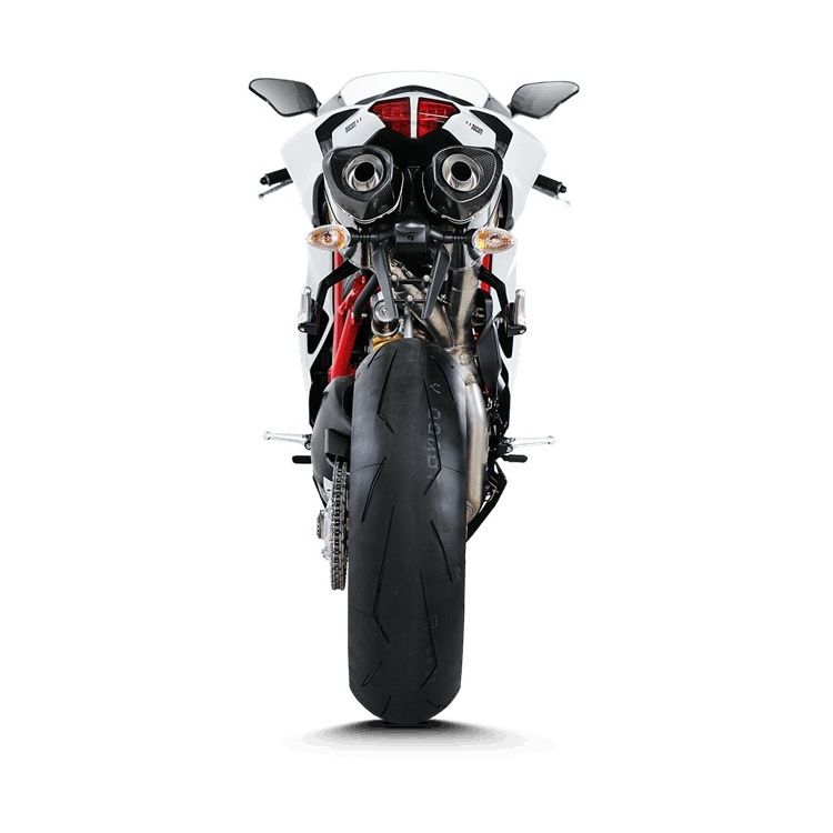AKRAPOVIC Slip-On Exhaust Mufflers Carbon Fiber 848 / 1098 / 1198 S-D10SO3-ZC 1811-1463