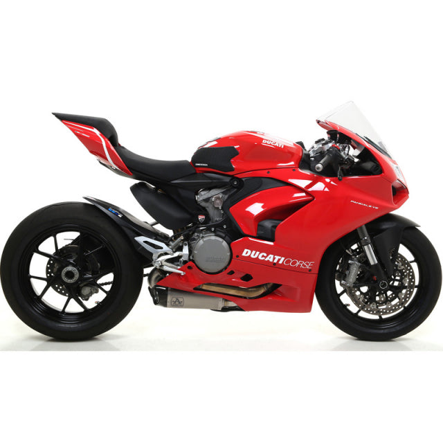 Arrow Panigale V2 955 2020 -2024  Racing Titanium Work Exhaust (R+L) With Welded Stainless Steel Link Pipe 71160pk