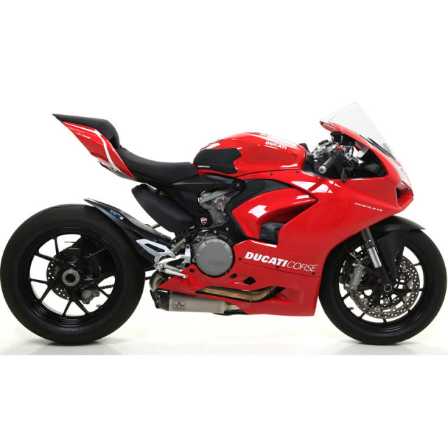Arrow Panigale V2 955 2020 -2024 Racing Titanium Work Exhaust (R+L) With Welded Stainless Steel Link Pipe 71160pk