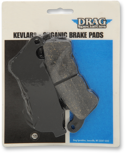 DRAG SPECIALTIES Organic Brake Pads - Sportster FAD640