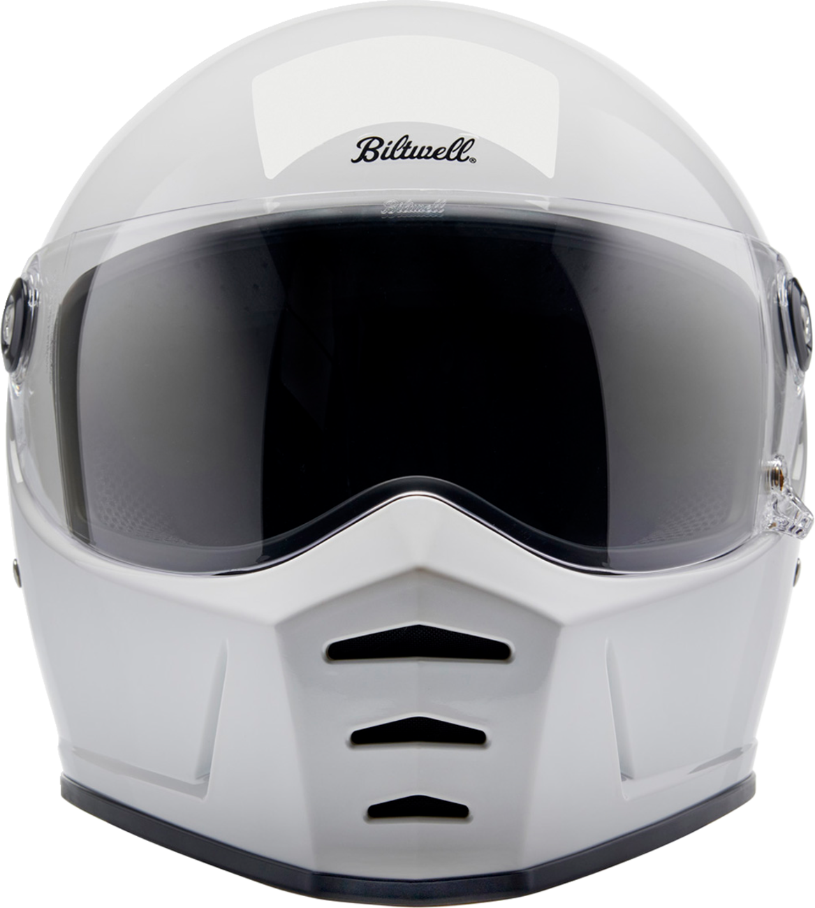 BILTWELL Lane Splitter Helmet - Gloss White - XL 1004-104-505
