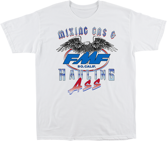 FMF Fighter T-Shirt - White - 2XL FA21118907WH2X 3030-21281