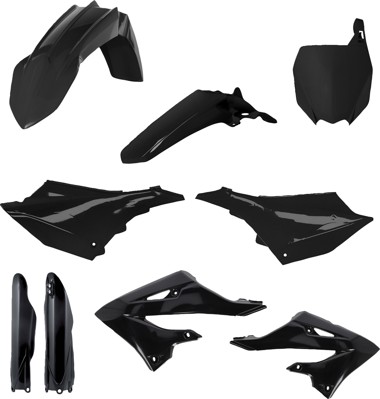 ACERBIS Full Replacement Body Kit YZ 125/250 2022 Black 2936150001