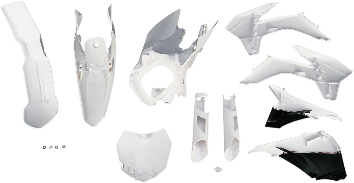 ACERBIS Full Replacement Body Kit - White/Black 2314330002