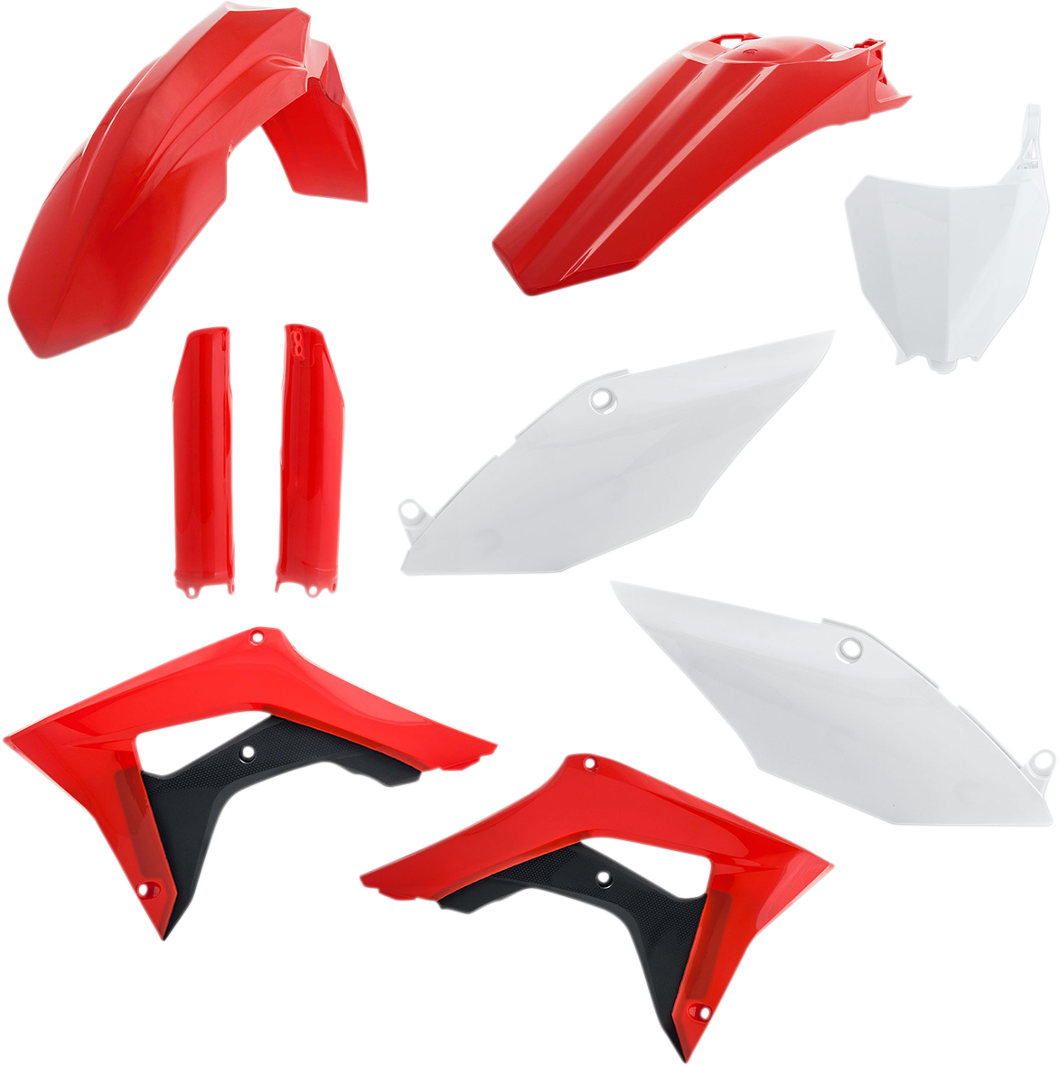 ACERBIS Full Replacement Body Kit - OEM '17 Red/White/Black 2630705569