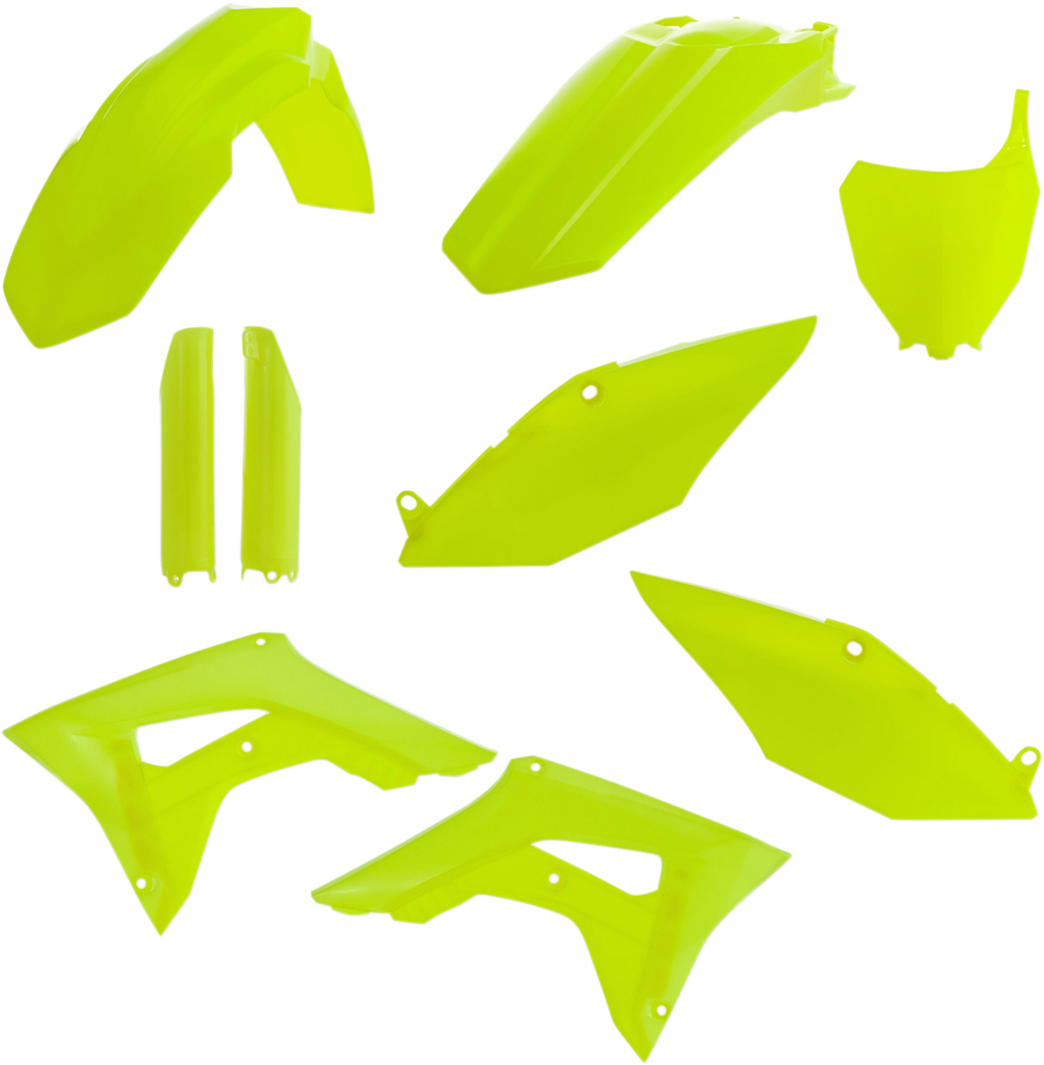 ACERBIS Full Replacement Body Kit - Fluorescent Yellow 2630704310