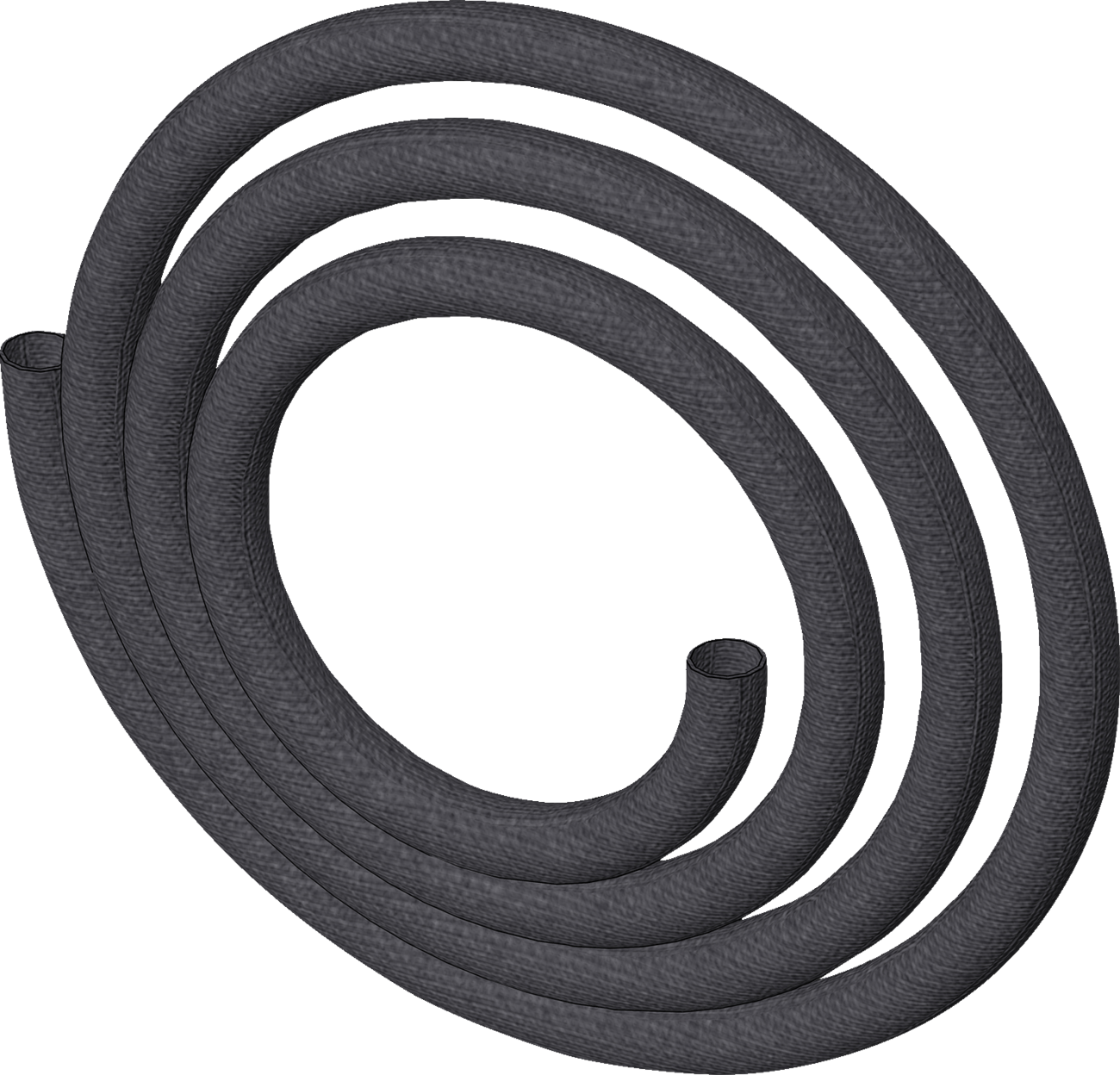 KFI PRODUCTS Synthetic Winch Rope Sheath - Black - ATV ATV-RPS