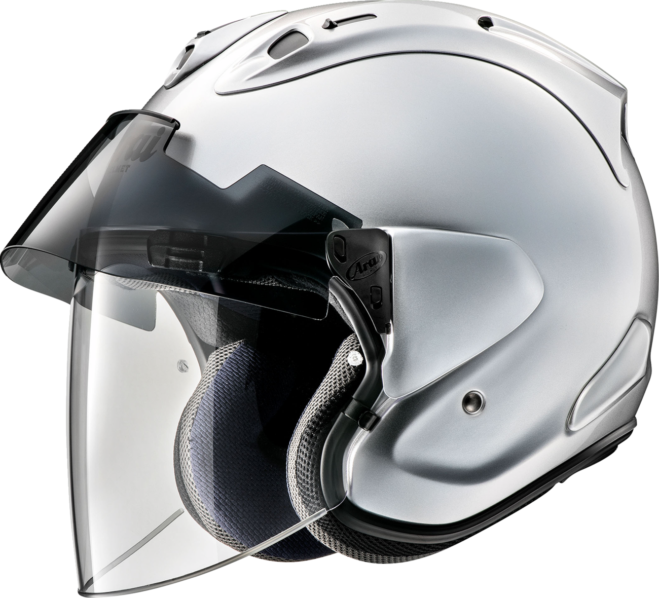 ARAI Ram-X Helmet - Aluminum Silver - Medium 0104-2930