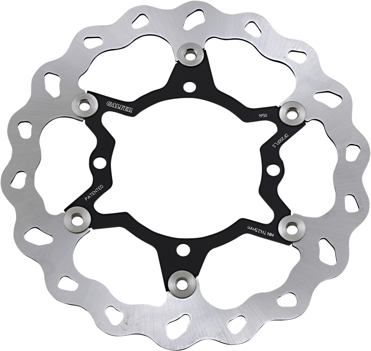 GALFER Wave® Rotor - Front - Kawasaki DF200FLS